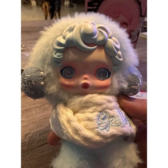 Authentic Pop Mart Skullpanda Winter Symphony‎ Song If Snow